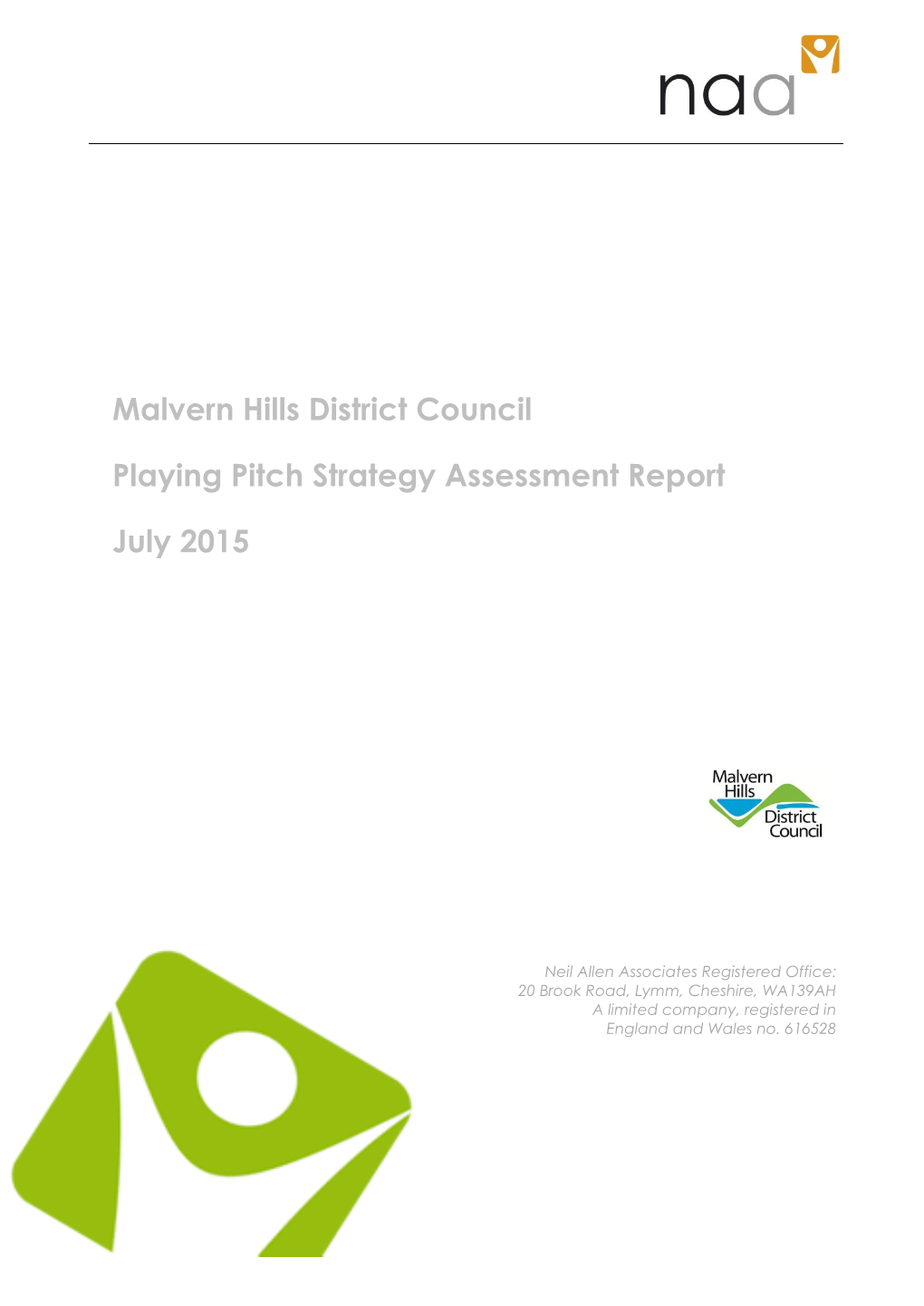 Pdf Malvern Hills DC Playing Pitch