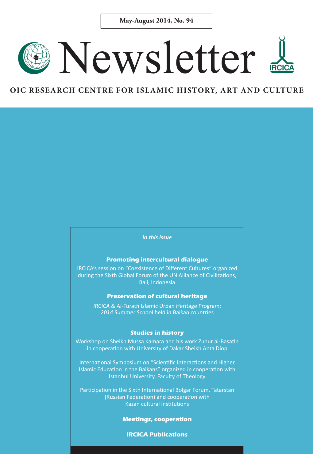 Oic Research Centre for Islamic History, Art and Culture