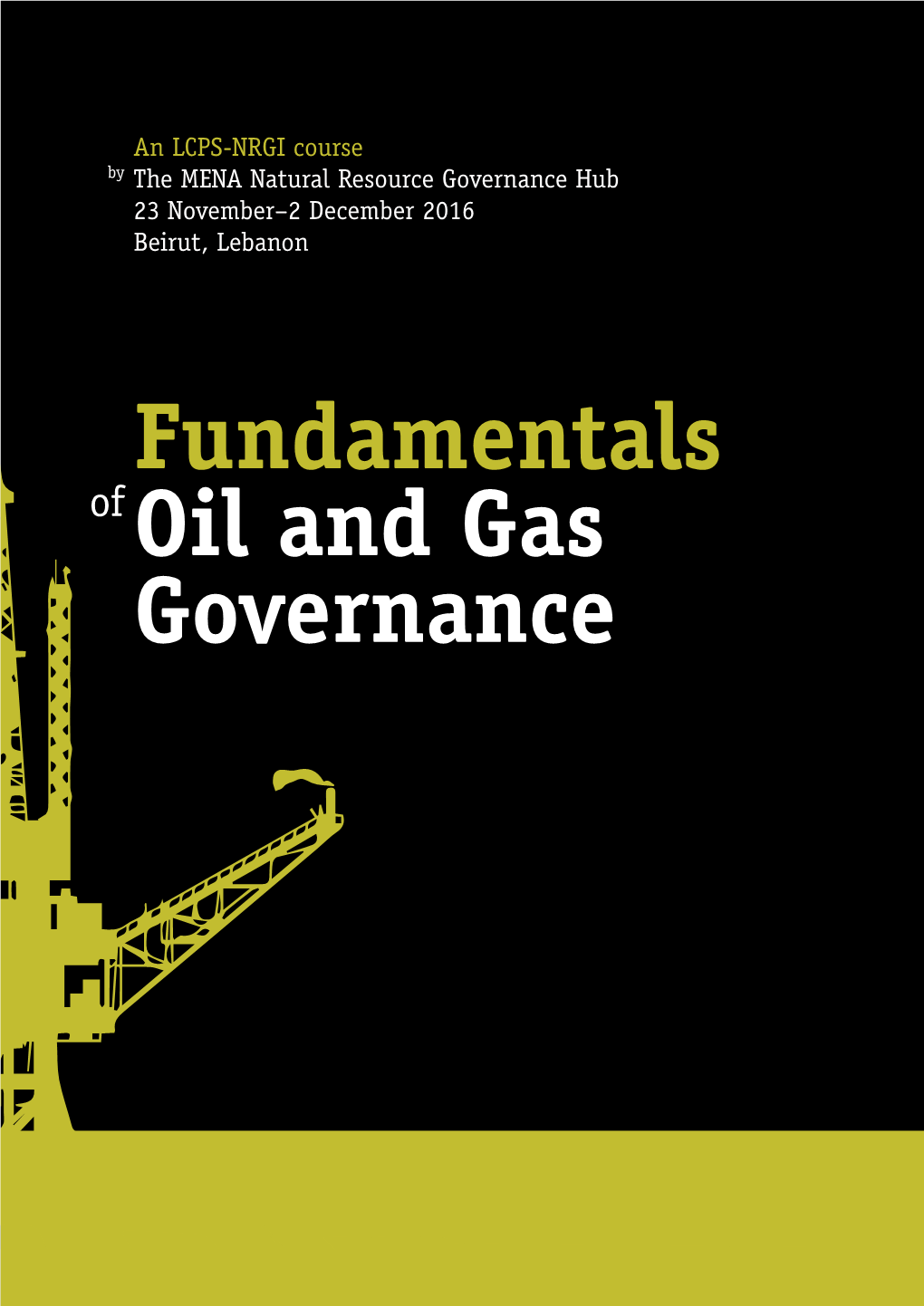 Fundamentals Oil and Gas Governance