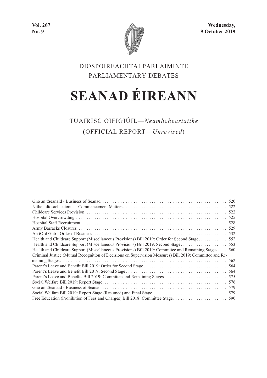 Seanad Éireann