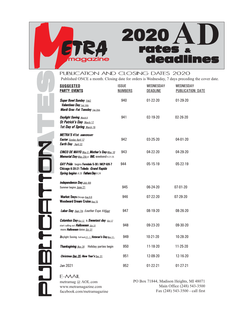 2020 Dates & Rates Single Page1