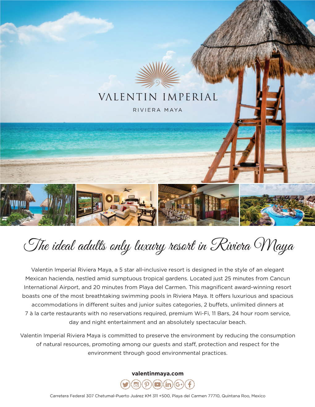 The Ideal Adults Only Luxury Resort in Riviera Maya