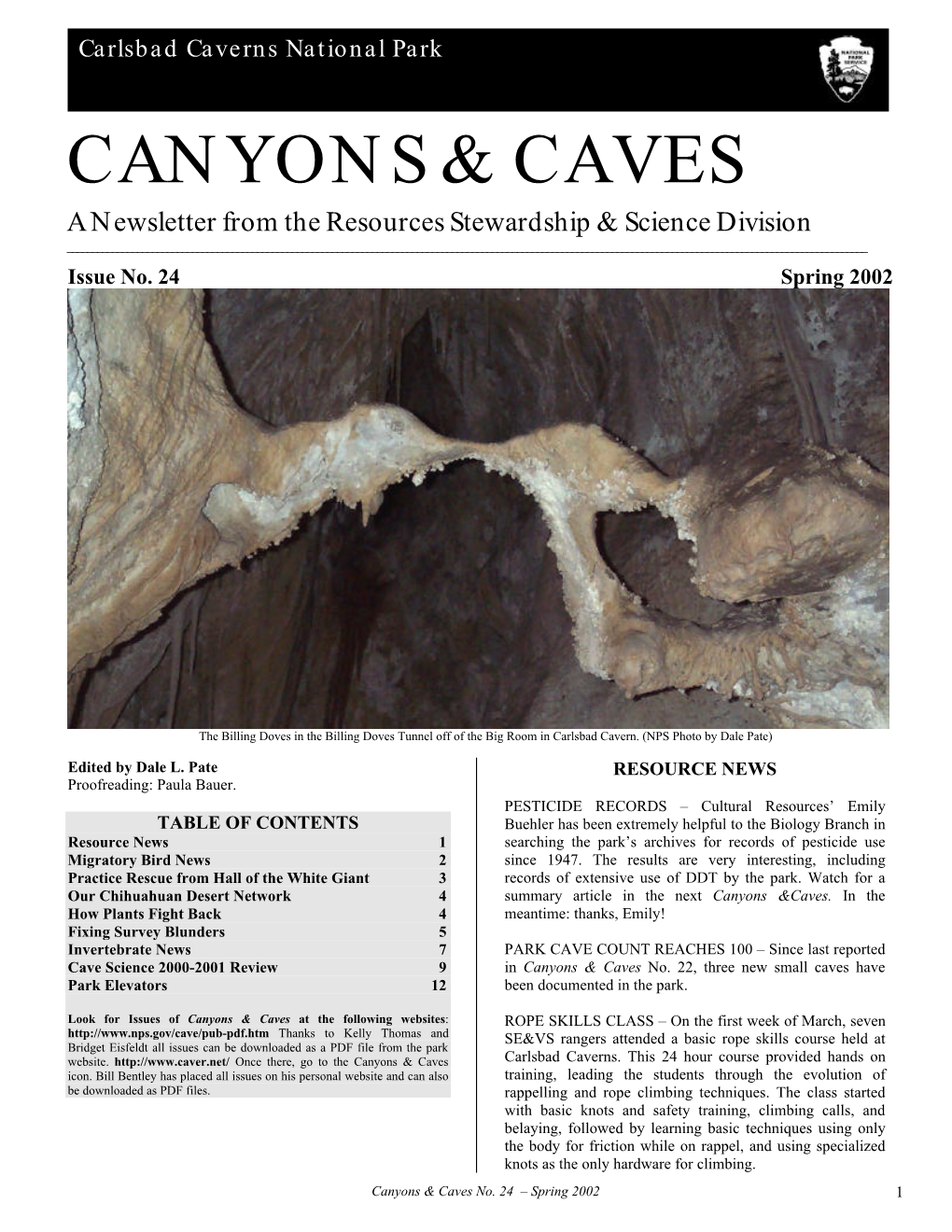 Canyons & Caves