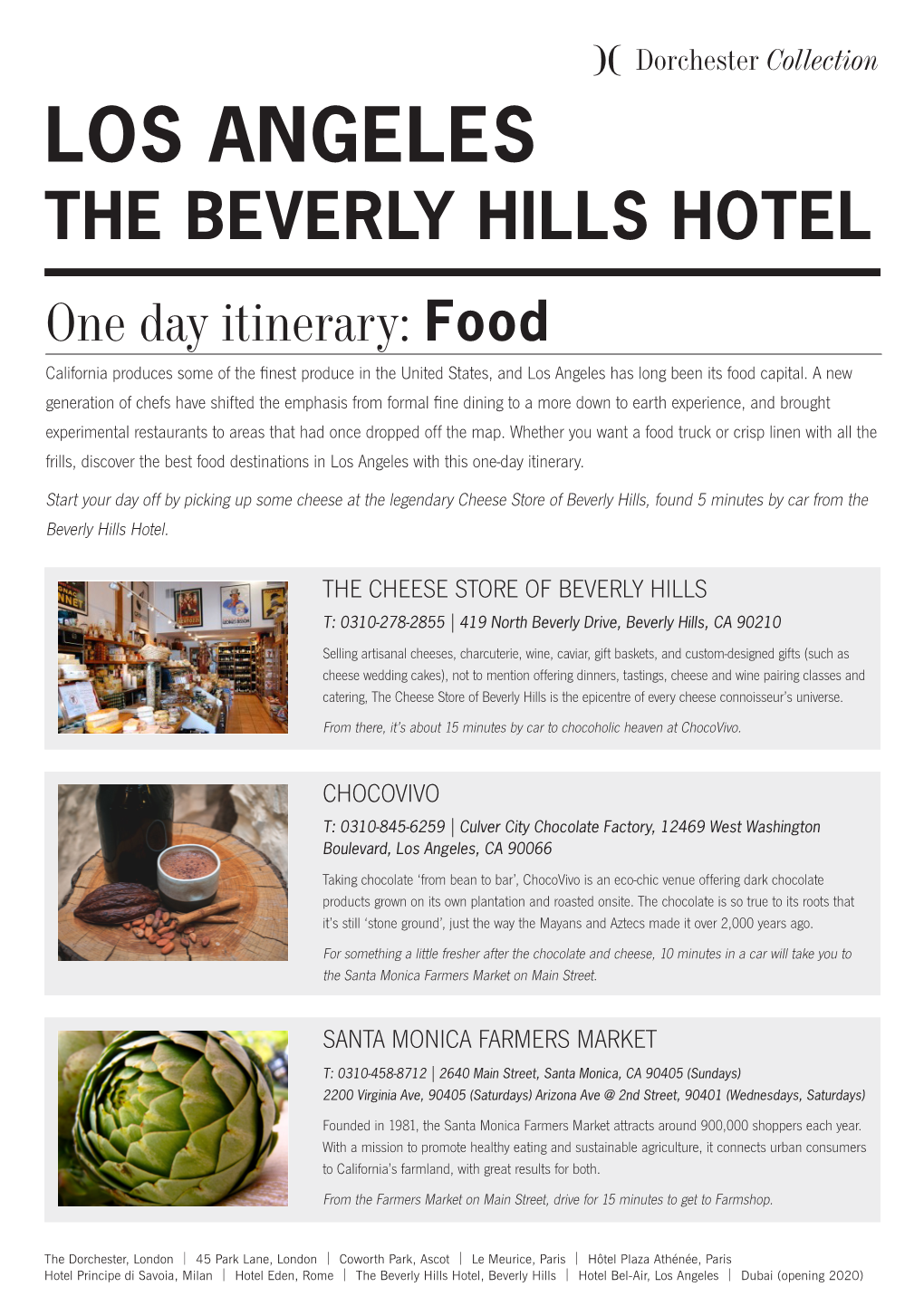 Los Angeles the Beverly Hills Hotel
