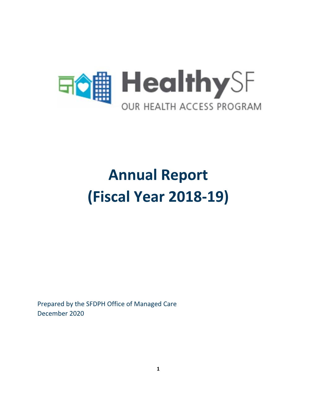 Annual Report (Fiscal Year 2018-19)