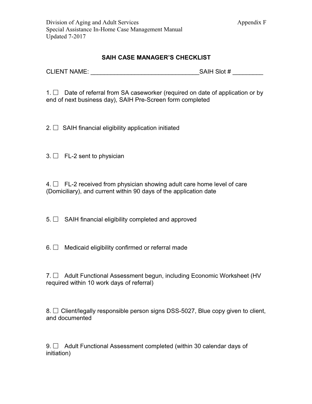 SA In-Home Case Management Manual