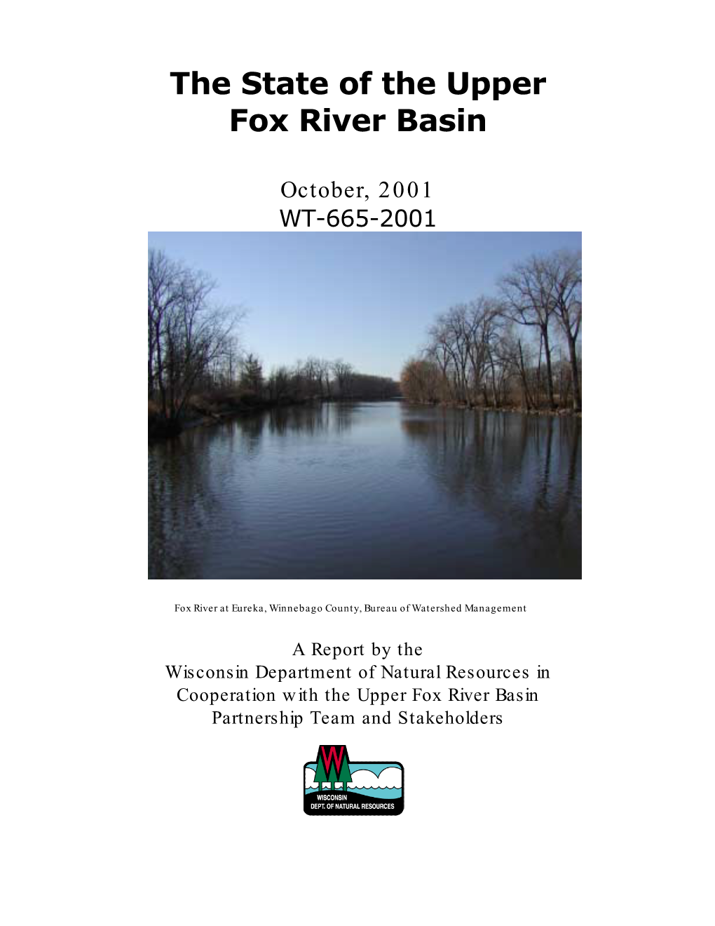 The State of the Upper Fox River Basin