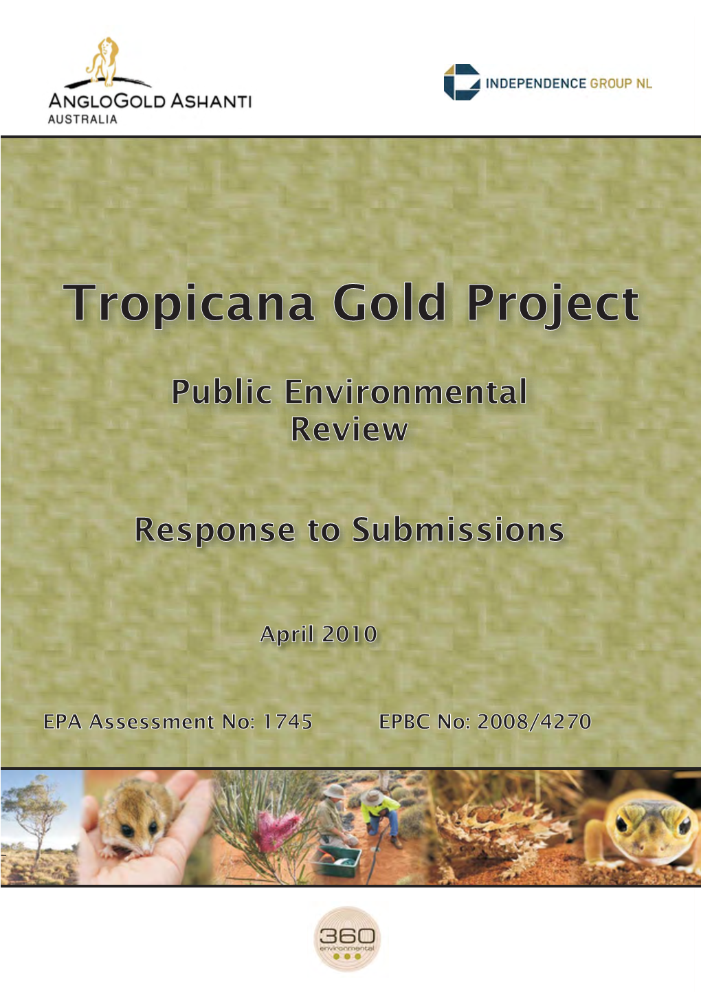 Tropicana Gold Project