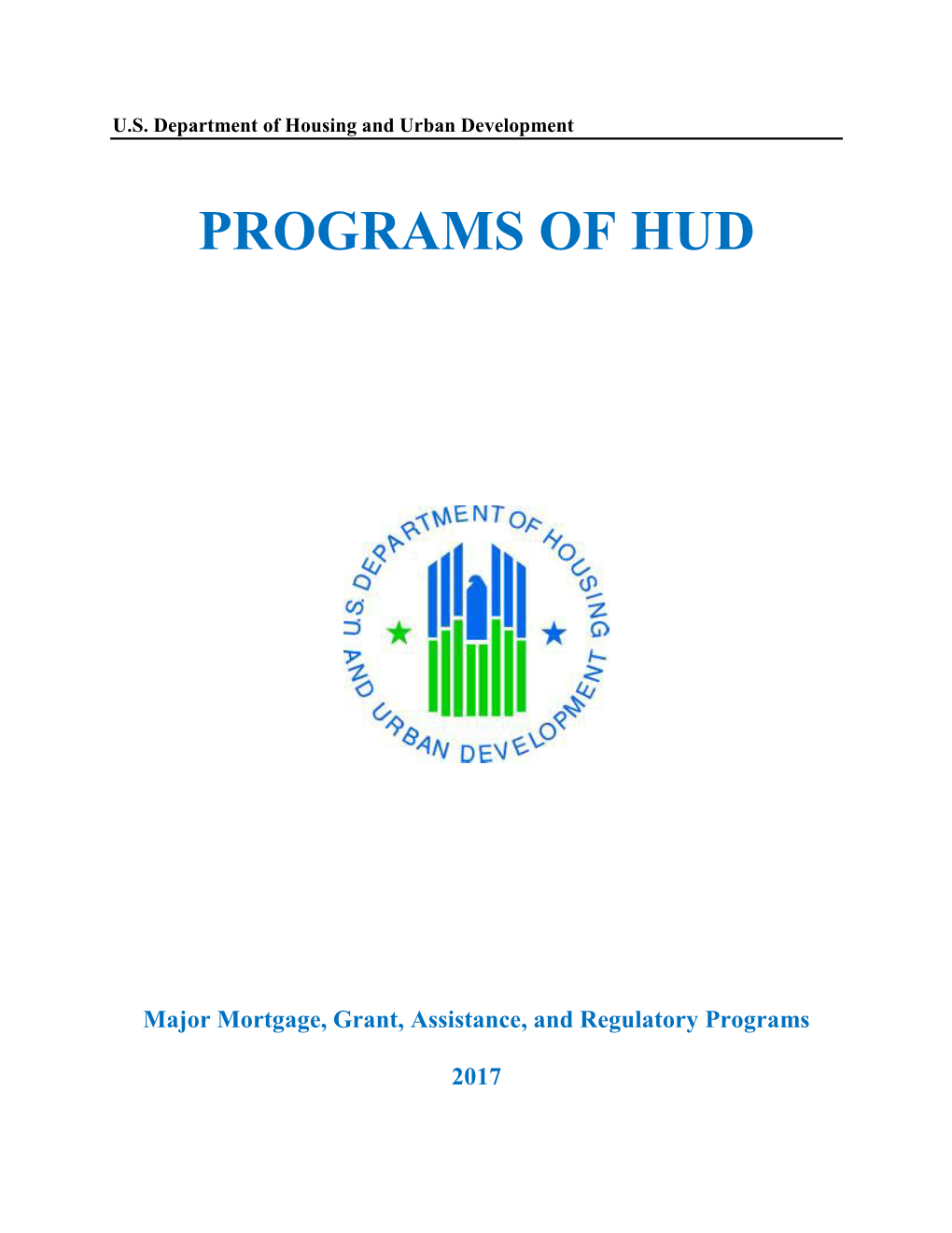 Programs of Hud