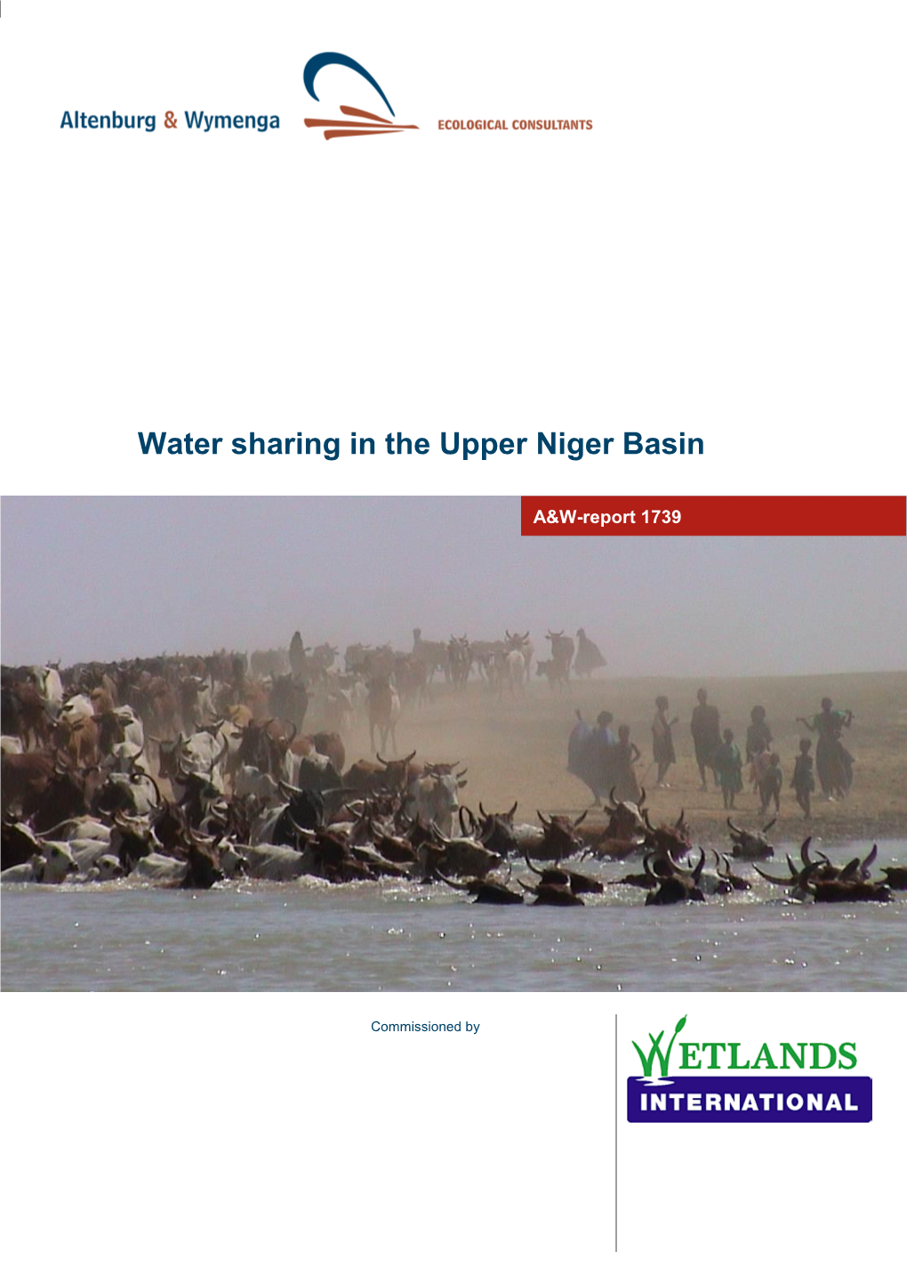 Water Sharing in the Upper Niger Basin