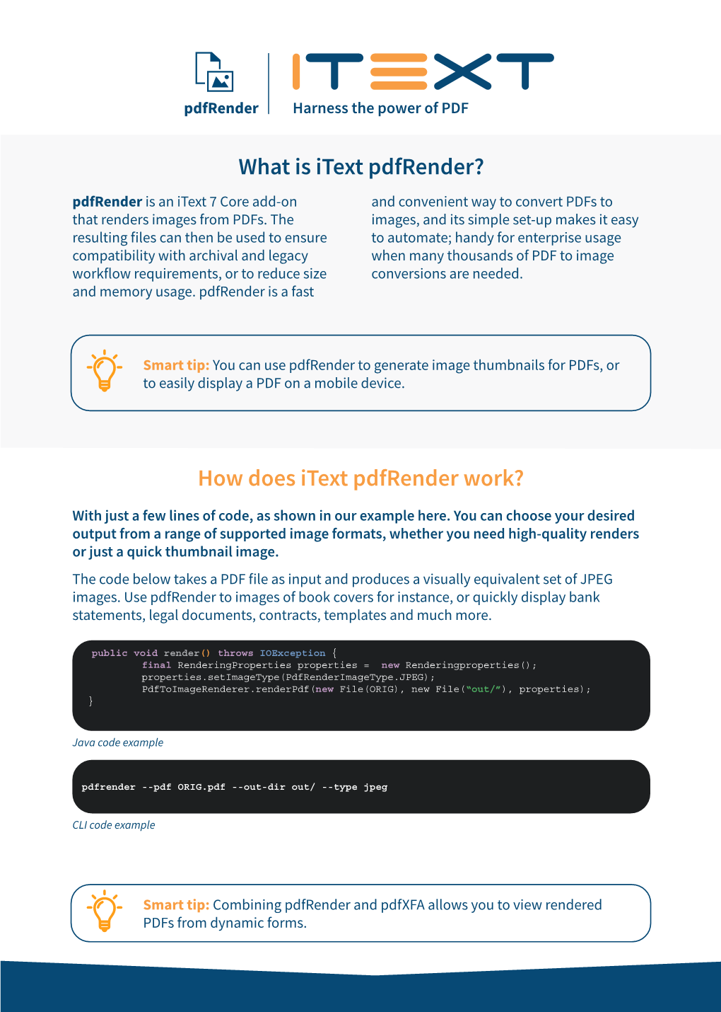 How Does Itext Pdfrender Work?