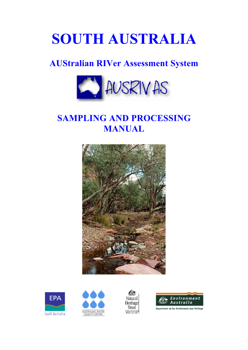 SA Sampling and Processing Manual