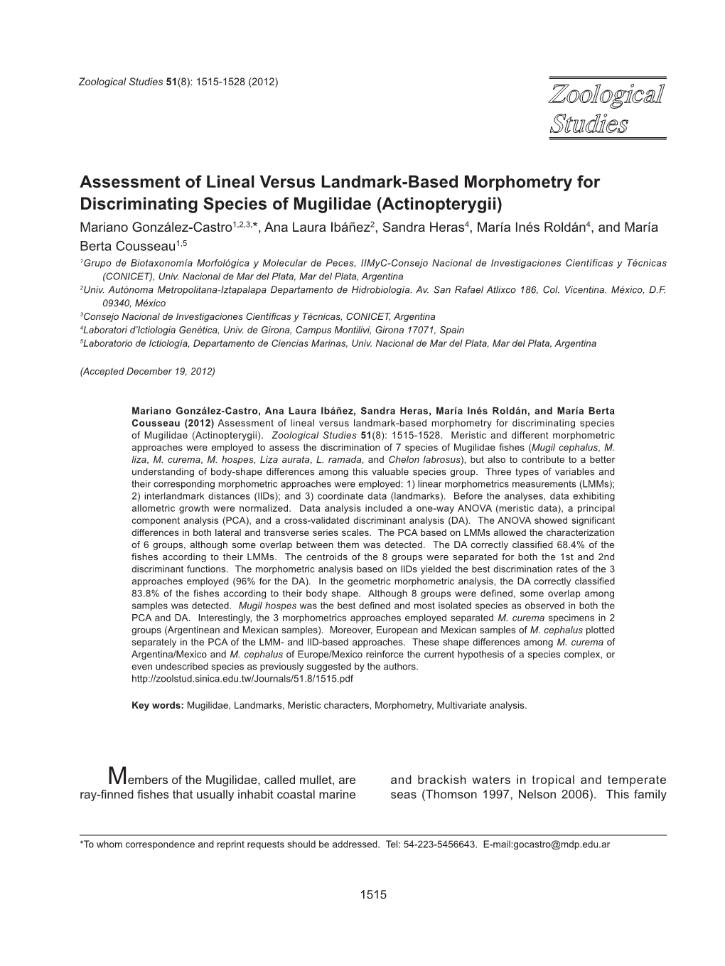 Assessment of Lineal Versus Landmark