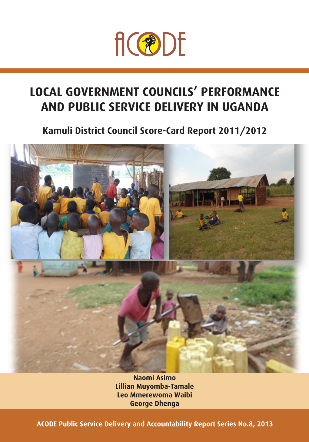 Local Government Councils' Performance and Public