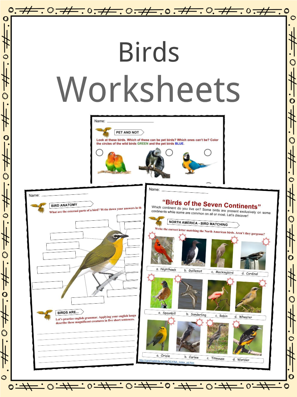 Worksheets Contents 1