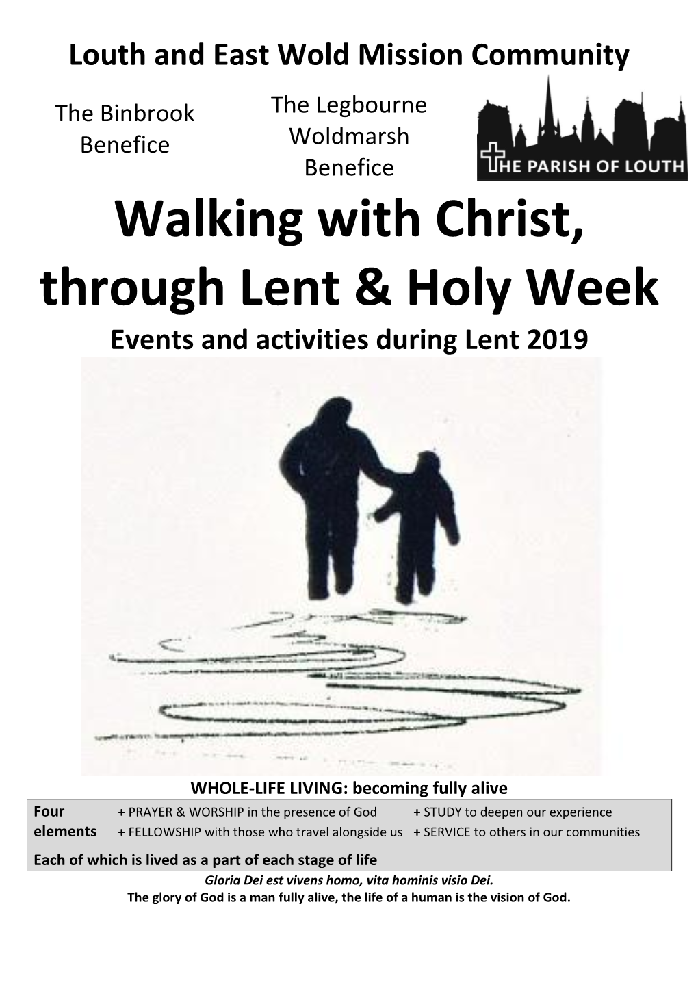 Walking with Christ, Through Lent & Holy Week