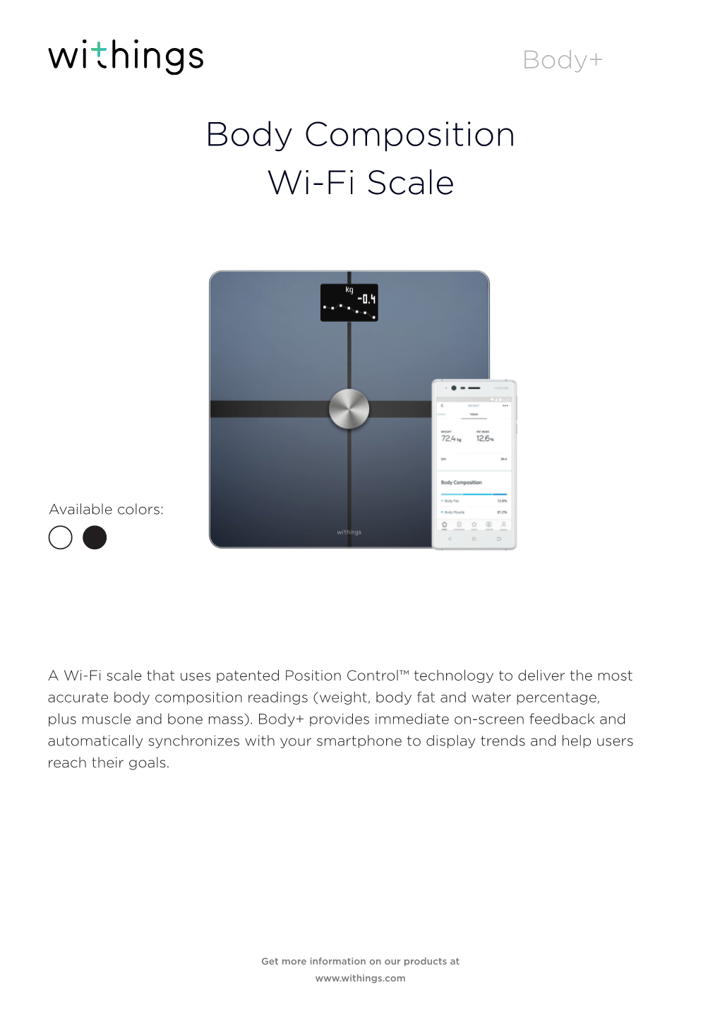 Body Composition Wi-Fi Scale