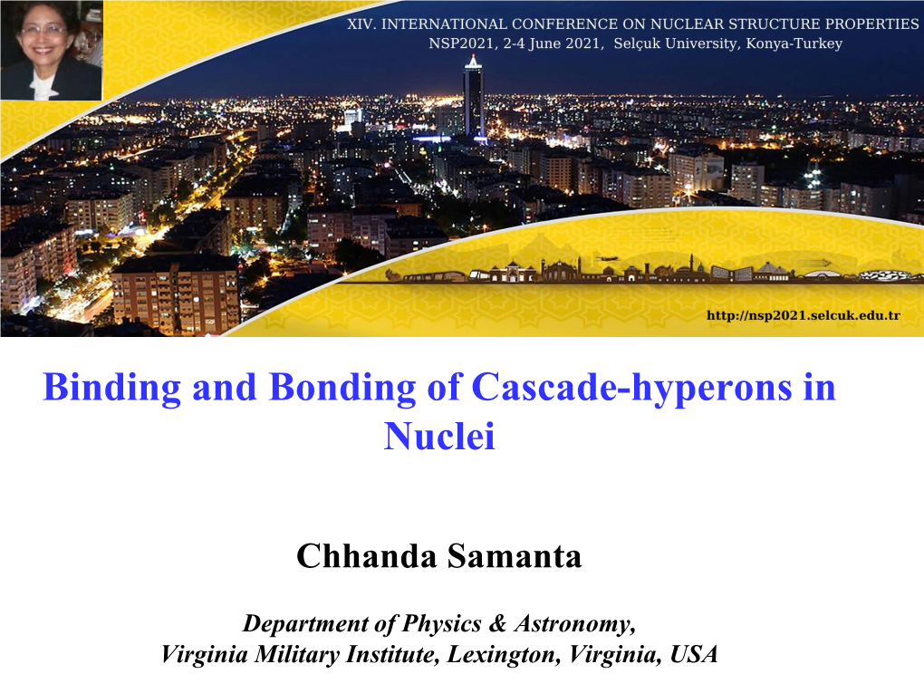 Binding and Bonding of Cascade-Hyperons in Nuclei