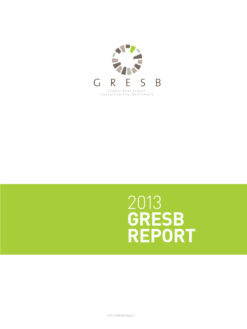 2013 Gresb Report