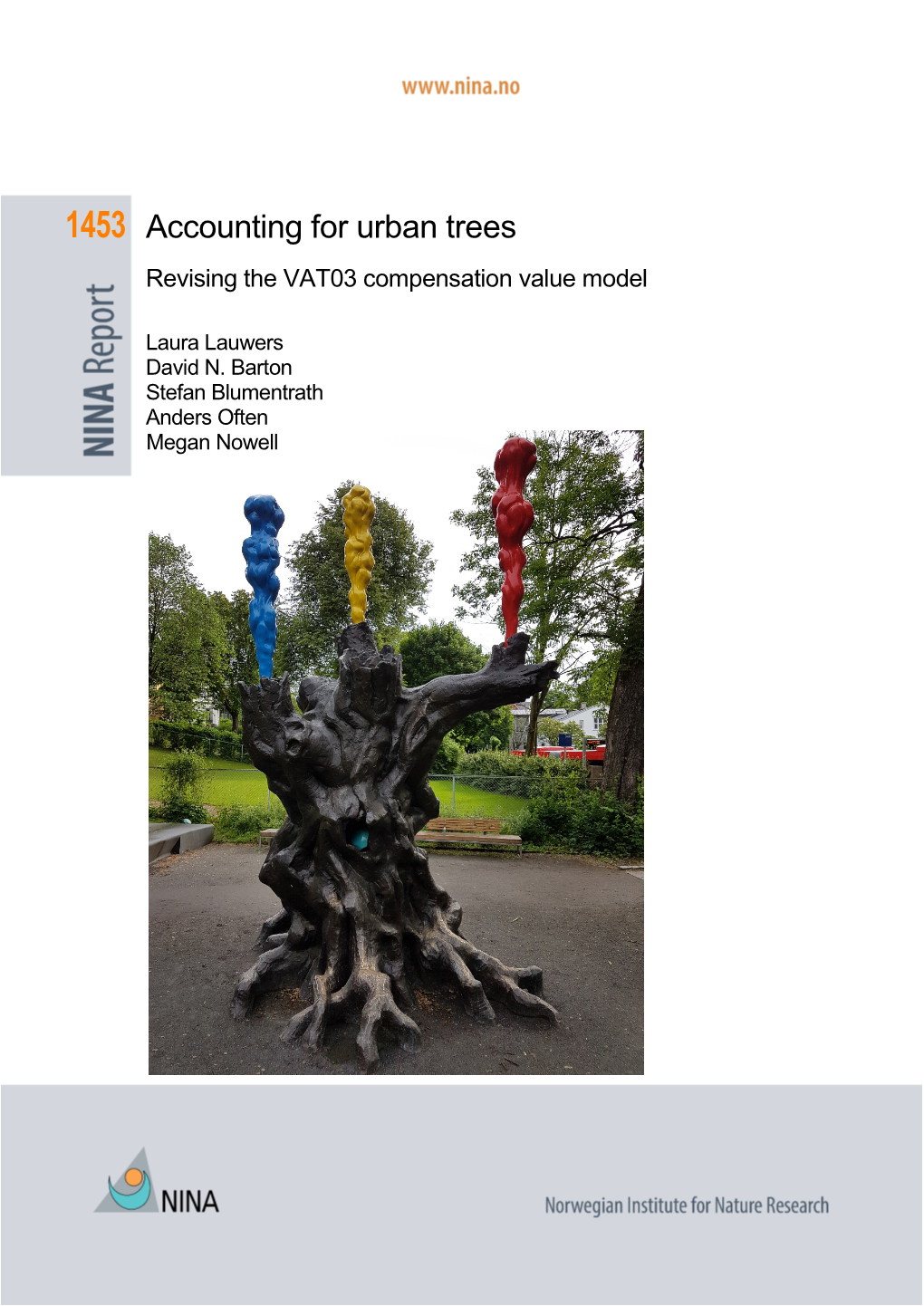 1453 Accounting for Urban Trees