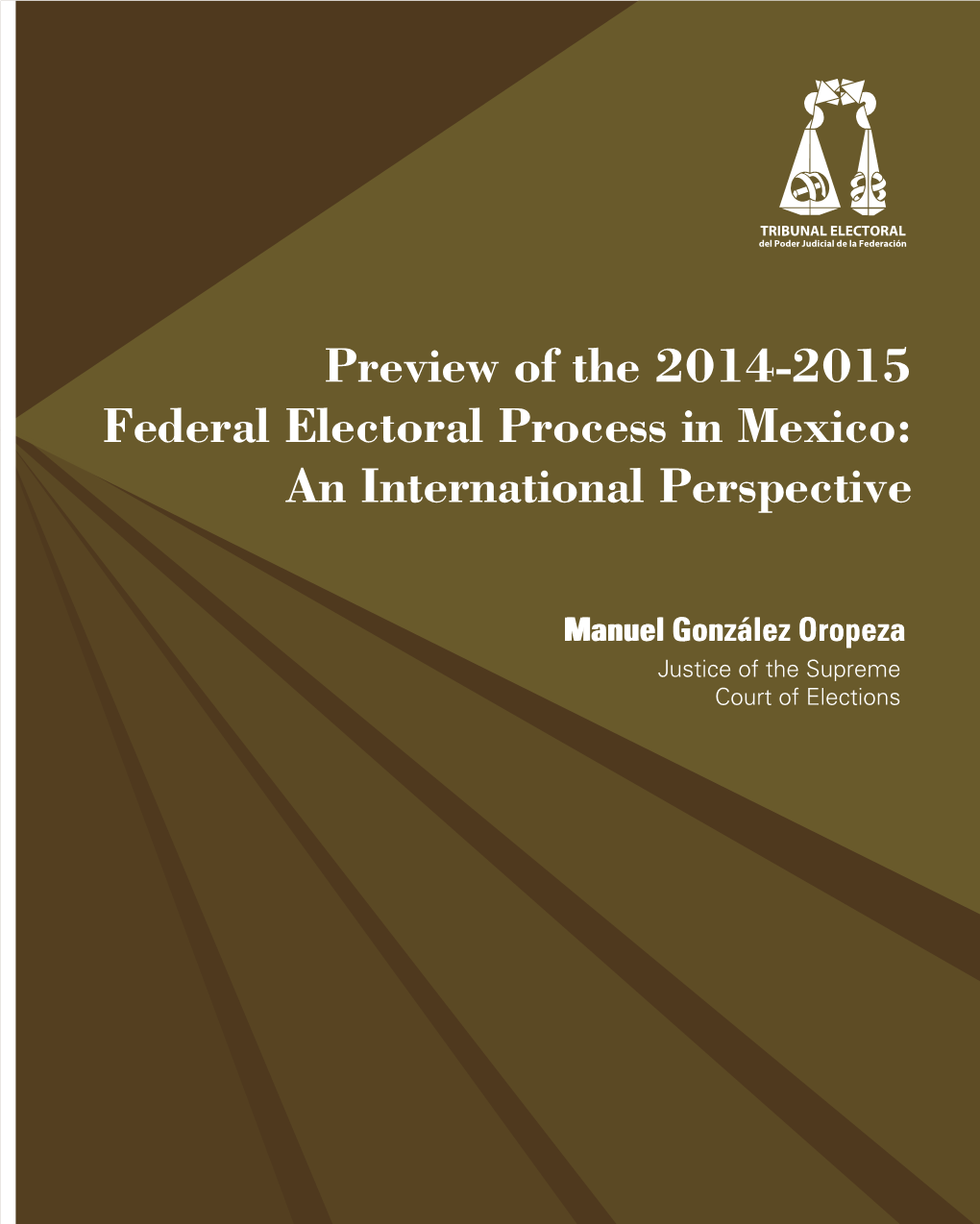 Preview of the 2014-2015 Federal Electoral Process in Mexico: an International Perspective