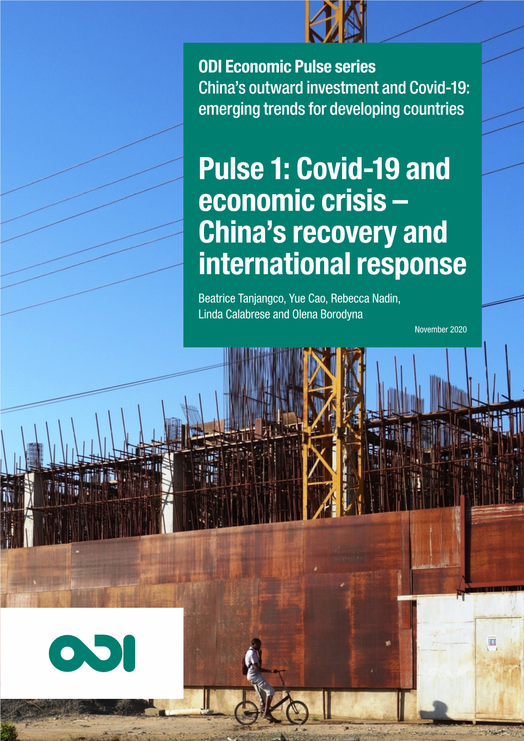 Pulse 1: Covid-19 and Economic Crisis – China's Recovery And