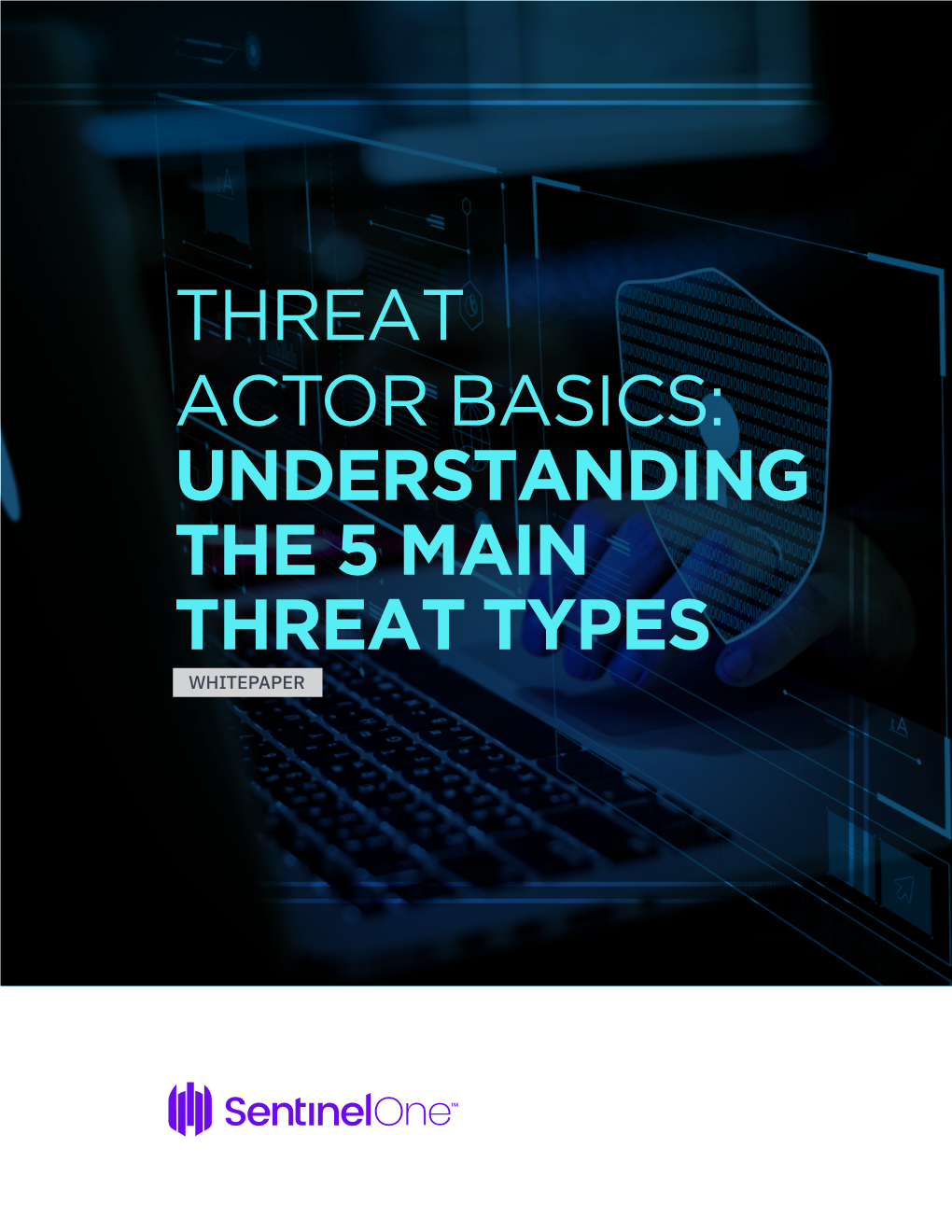 THREAT ACTOR BASICS: UNDERSTANDING the 5 MAIN THREAT TYPES WHITEPAPER Contents