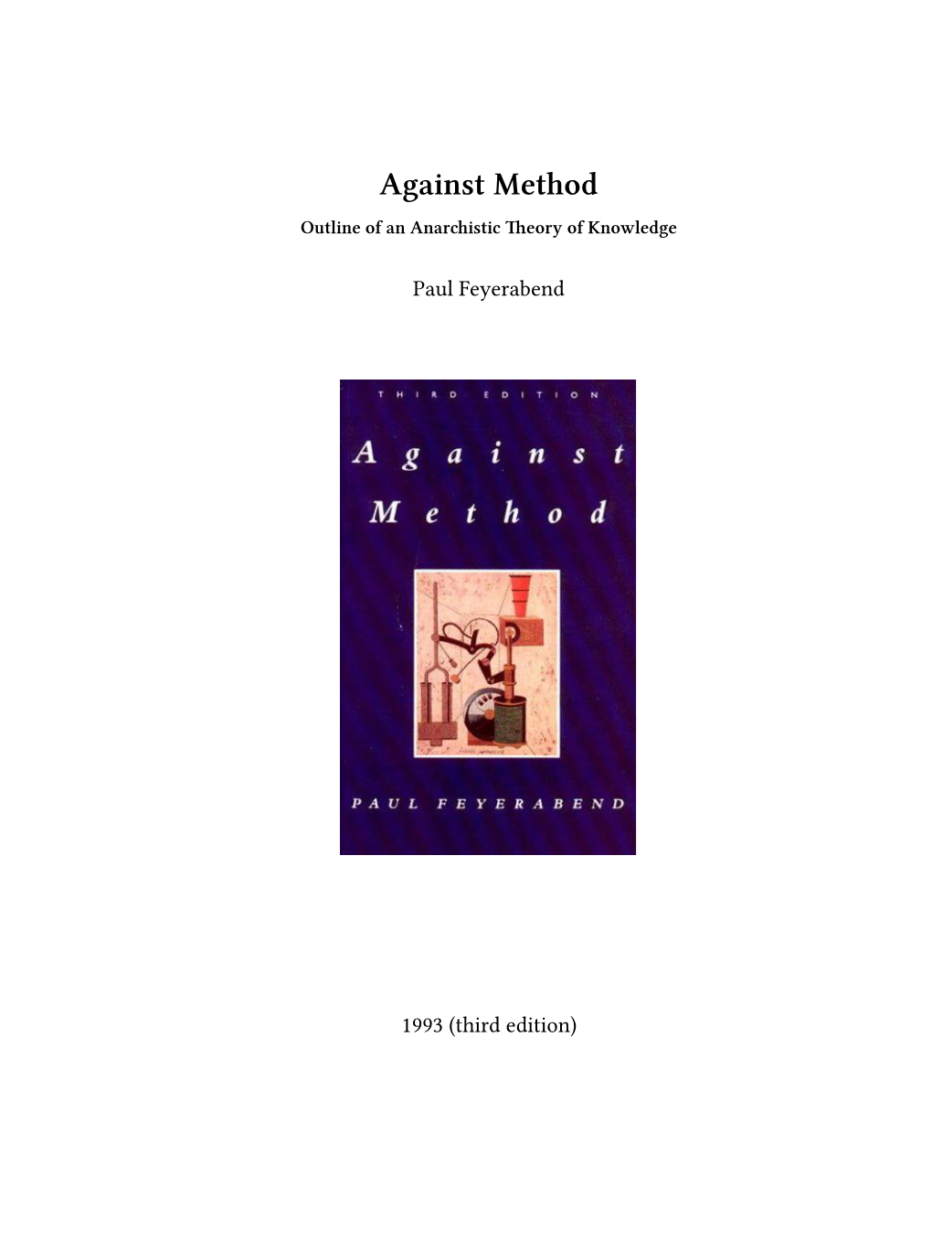 Paul-Feyerabend-Against-Method.Pdf