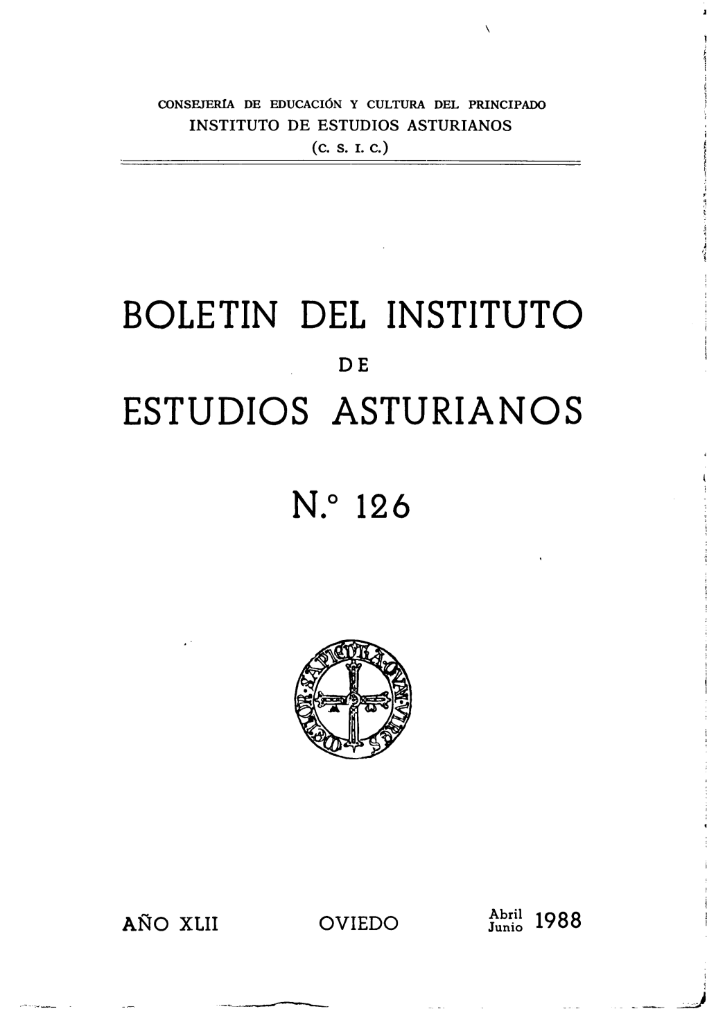 Boletin Del Instituto Estudios Asturianos N.°