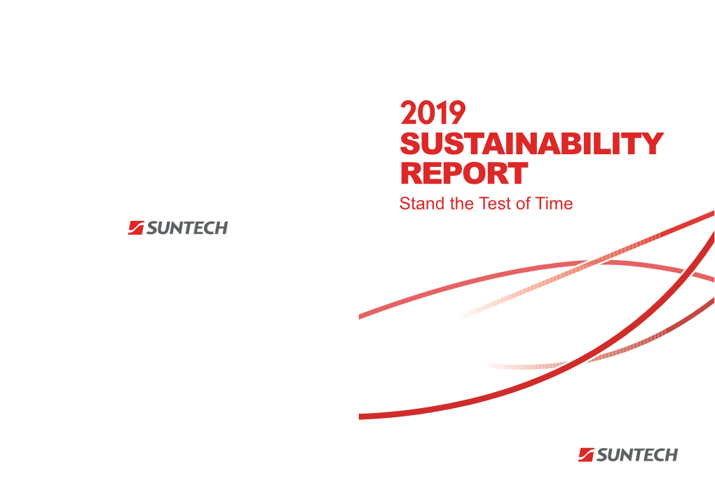 Suntech Sustainability Report--2019