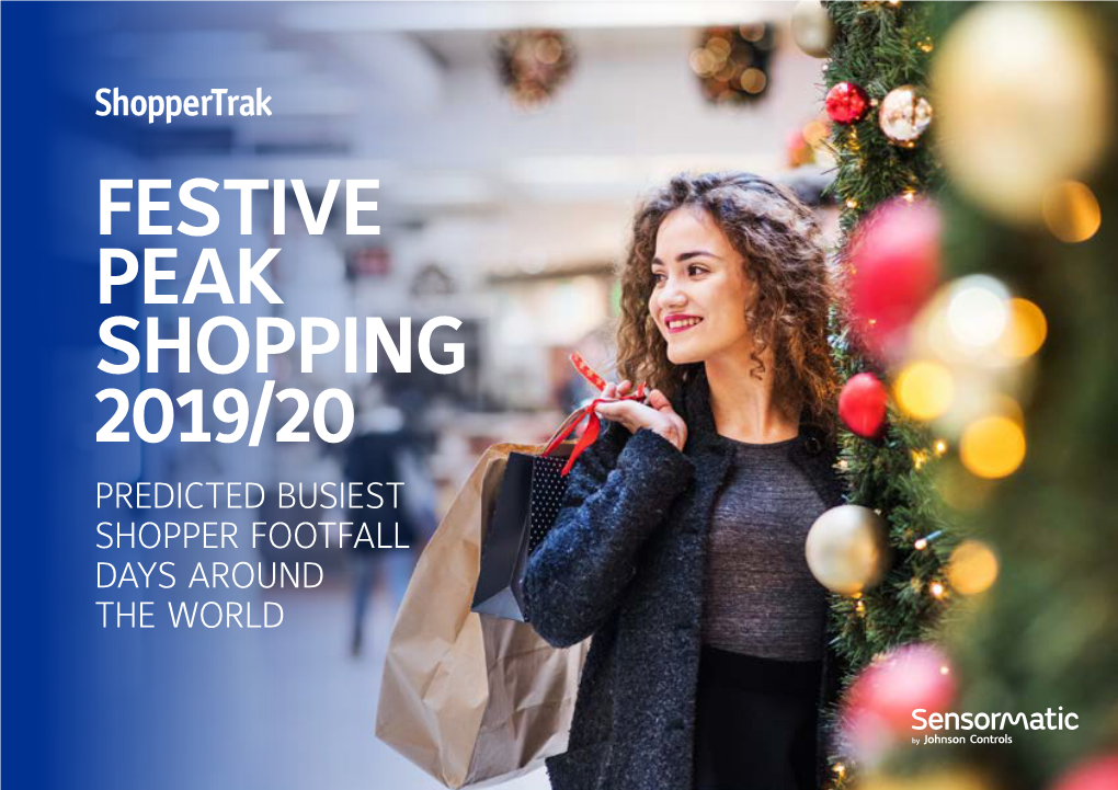 Shoppertrak Festive Peak Shopping Report 2019