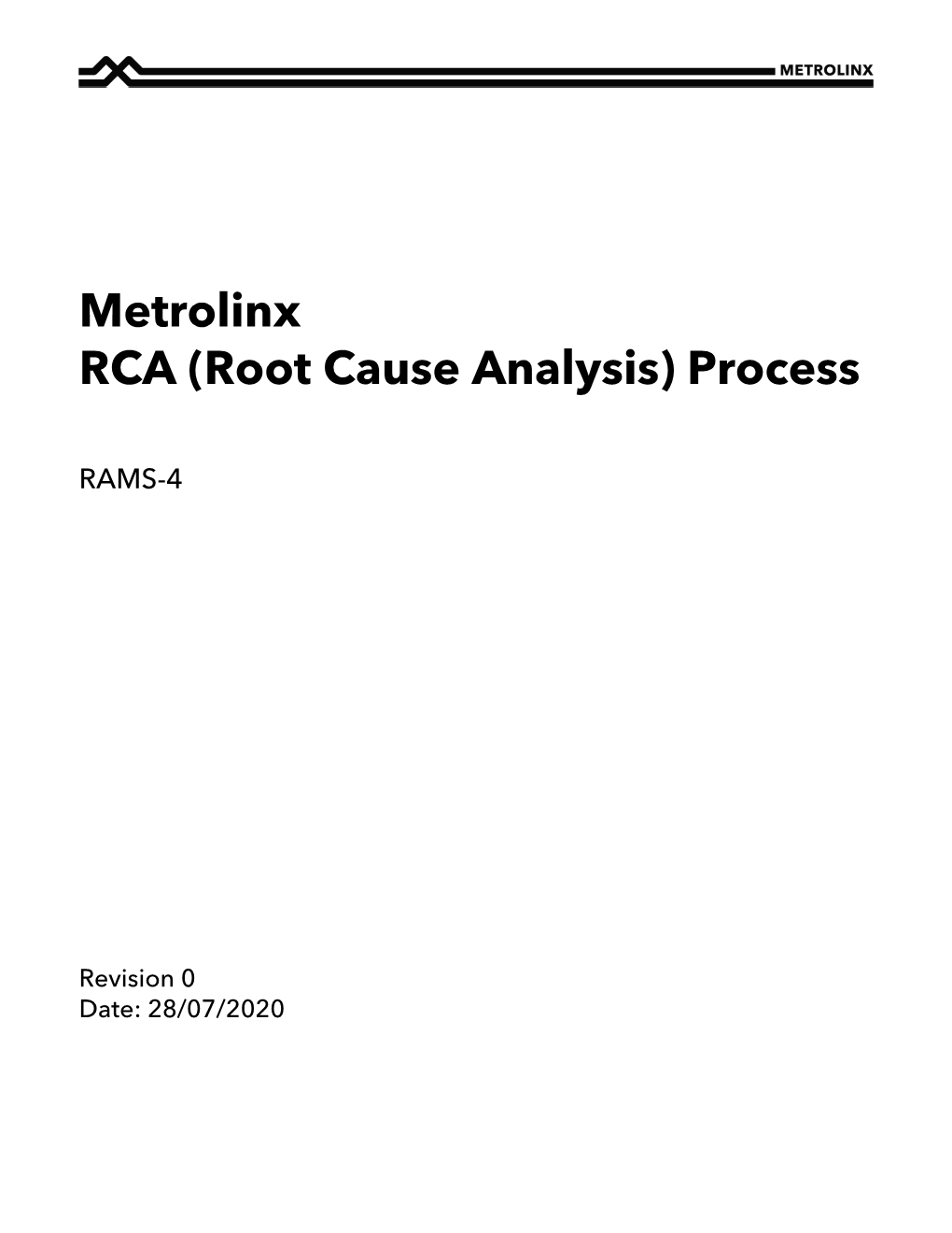 RAMS-4 RCA (Root Cause Analysis) Process