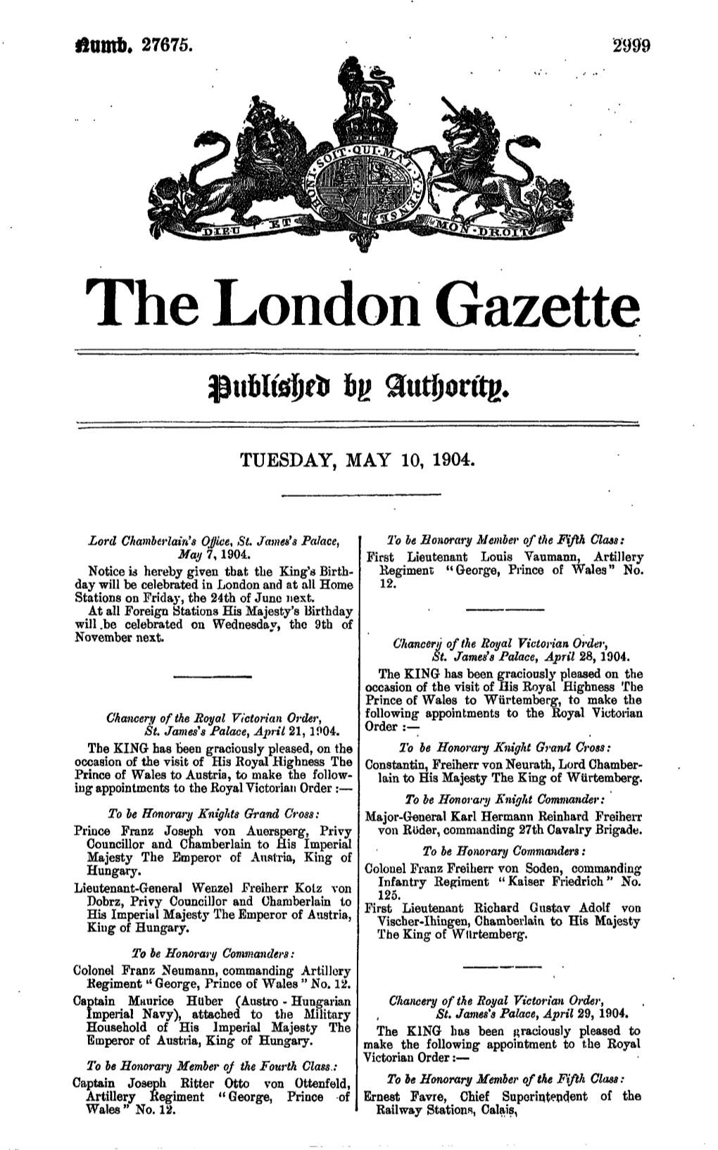 The London Gazette