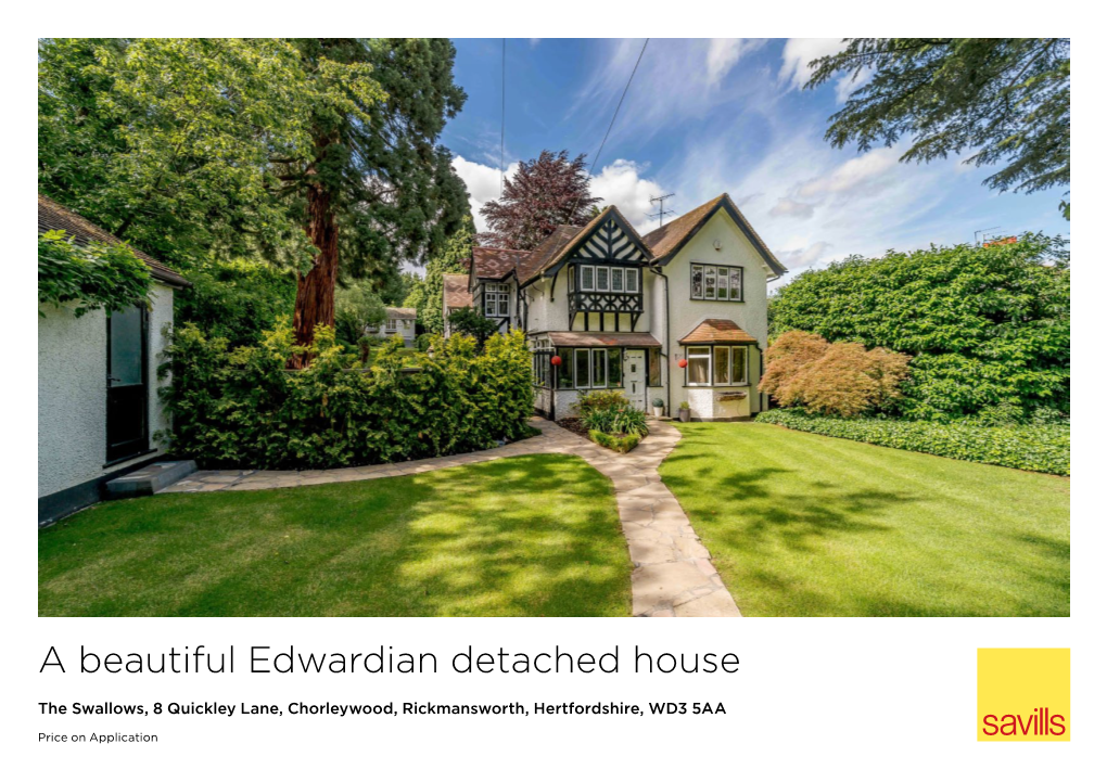 A Beautiful Edwardian Detached House
