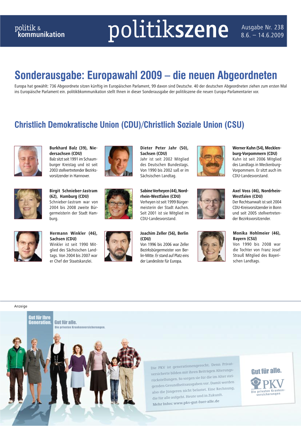 CDU)/Christlich Soziale Union (CSU)