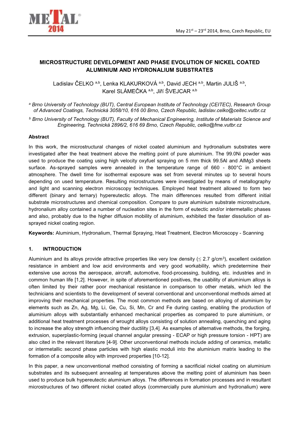 Microstructure Development and Phase Evolution of Nickel Coated Aluminium and Hydronalium Substrates