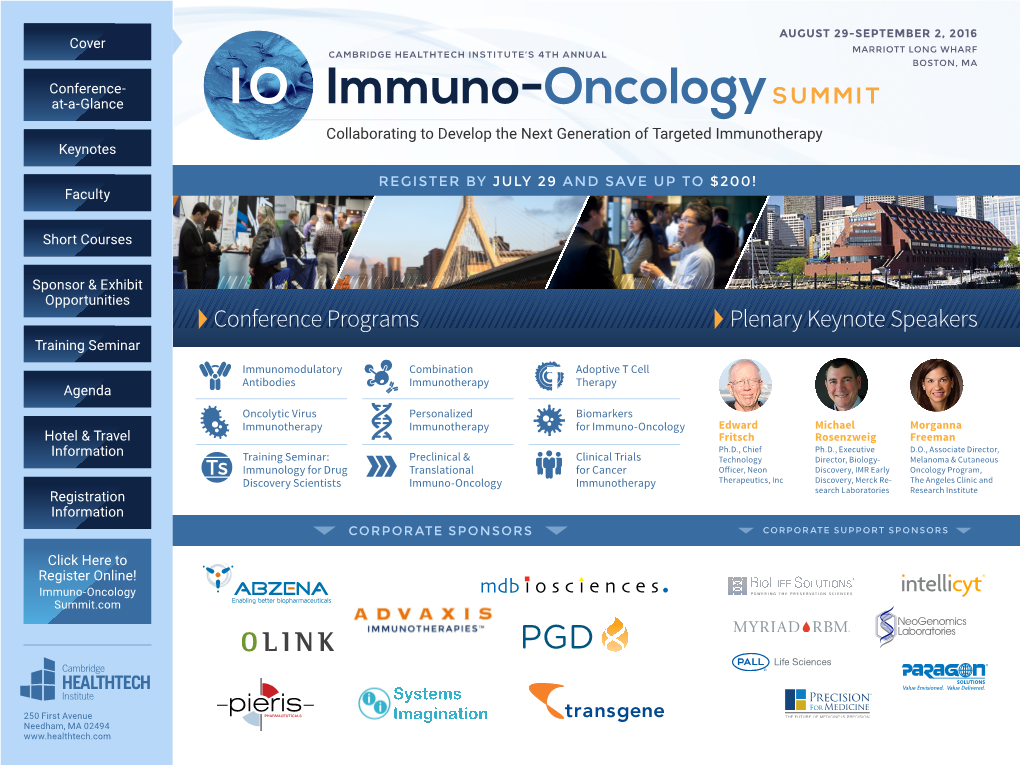 Immuno-Oncology IO