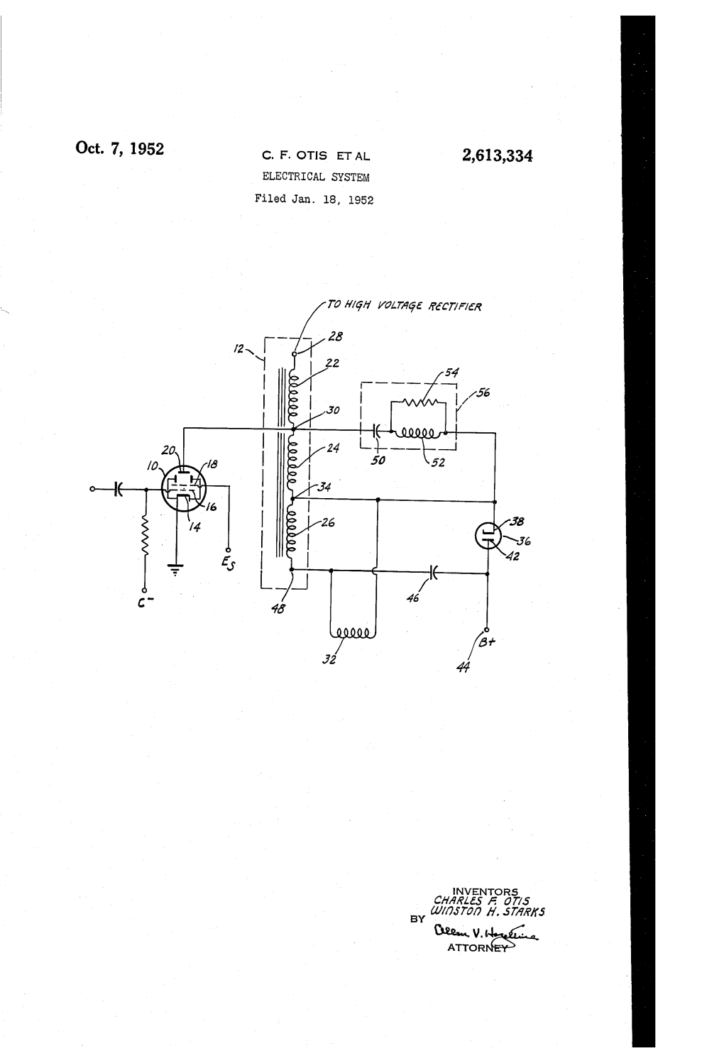 Oct. 7, 1952 C. F. Otls ET Al