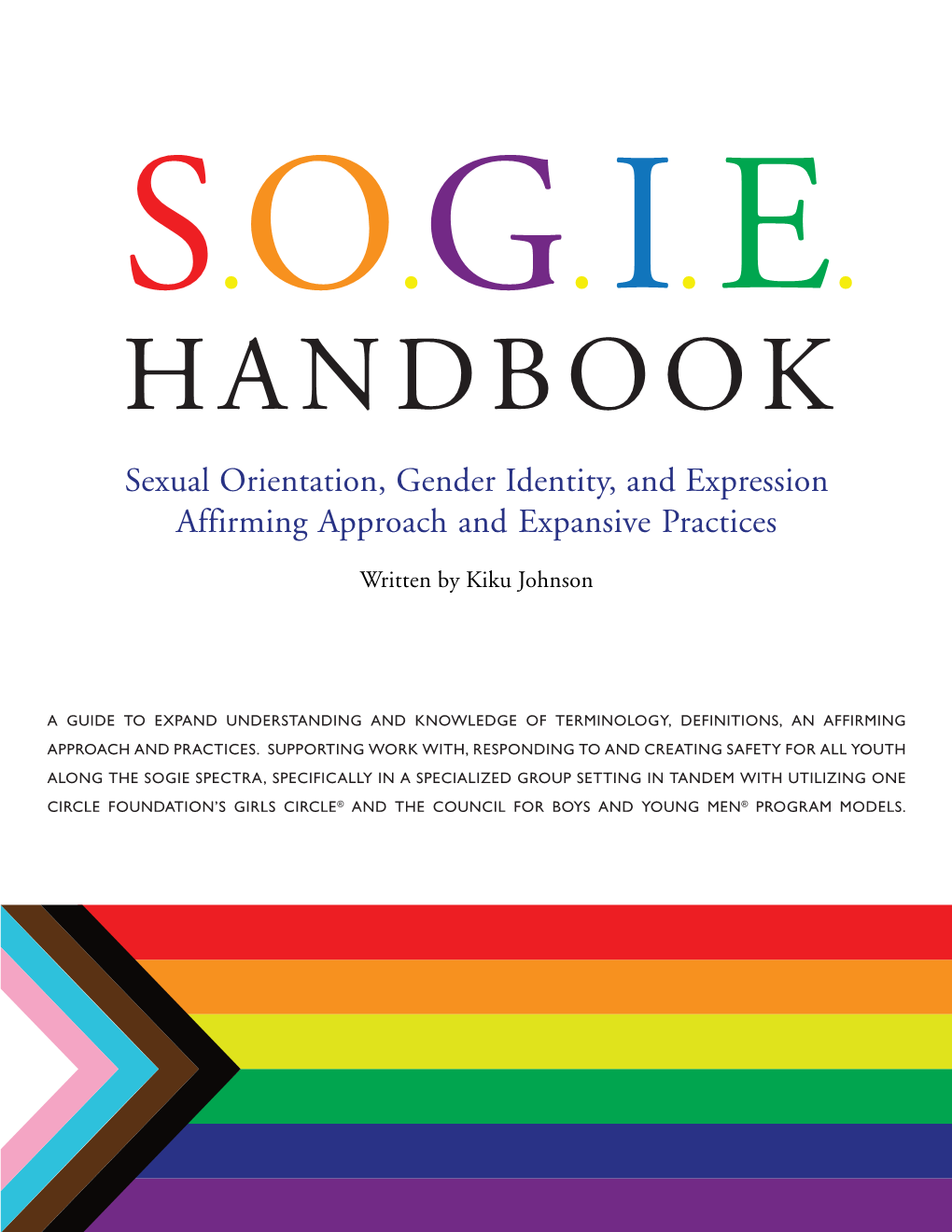 Sexual Orientation, Gender Identity, and Expression Affirming Approach and Expansive Practices