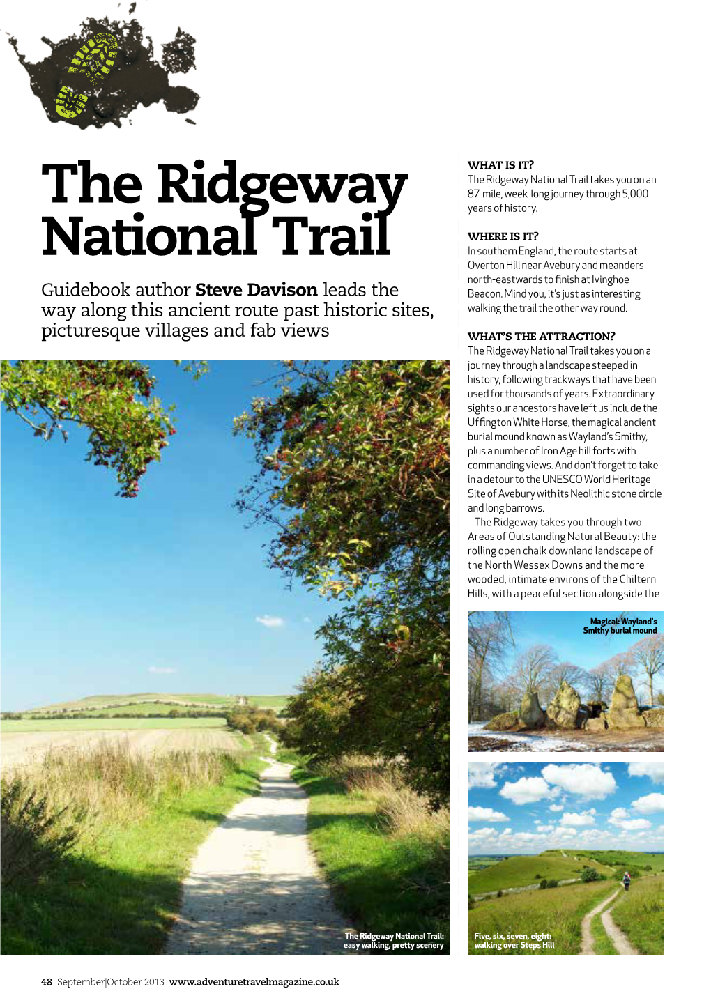 The Ridgeway National Trail Takes You on an 87-Mile, Week-Long Journey Through 5,000 the Ridgeway Years of History