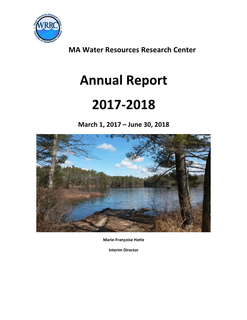 WRRC Annual Report 2017-2018