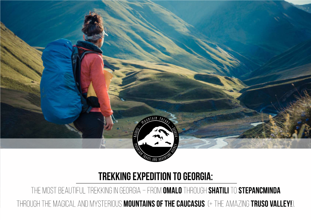 Trekking Expedition to Georgia