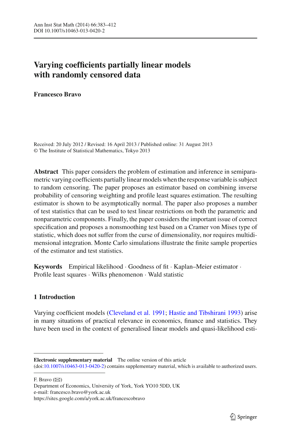 Varying Coefficients Partially Linear Models with Randomly Censored Data