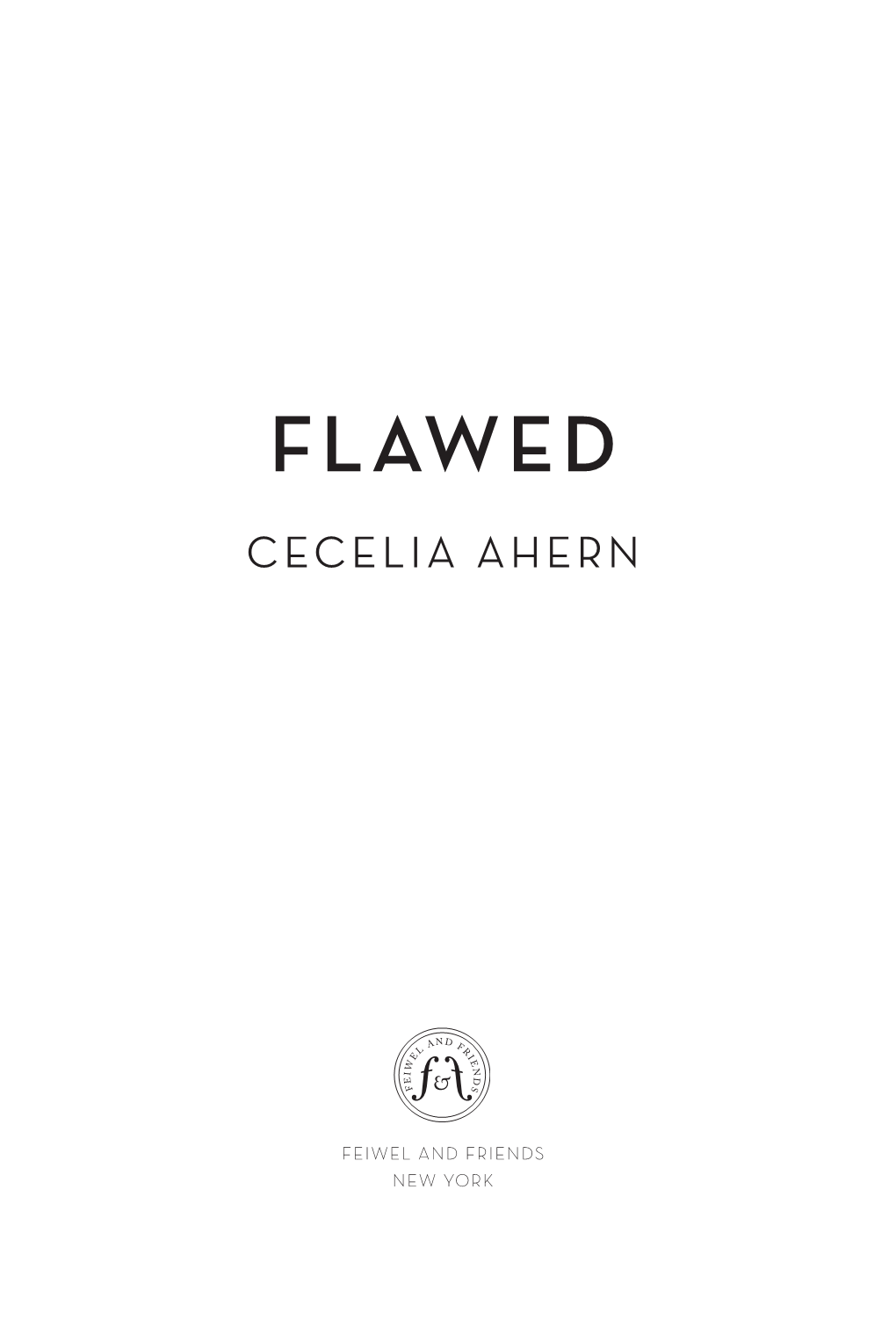 Flawed Cecelia Ahern