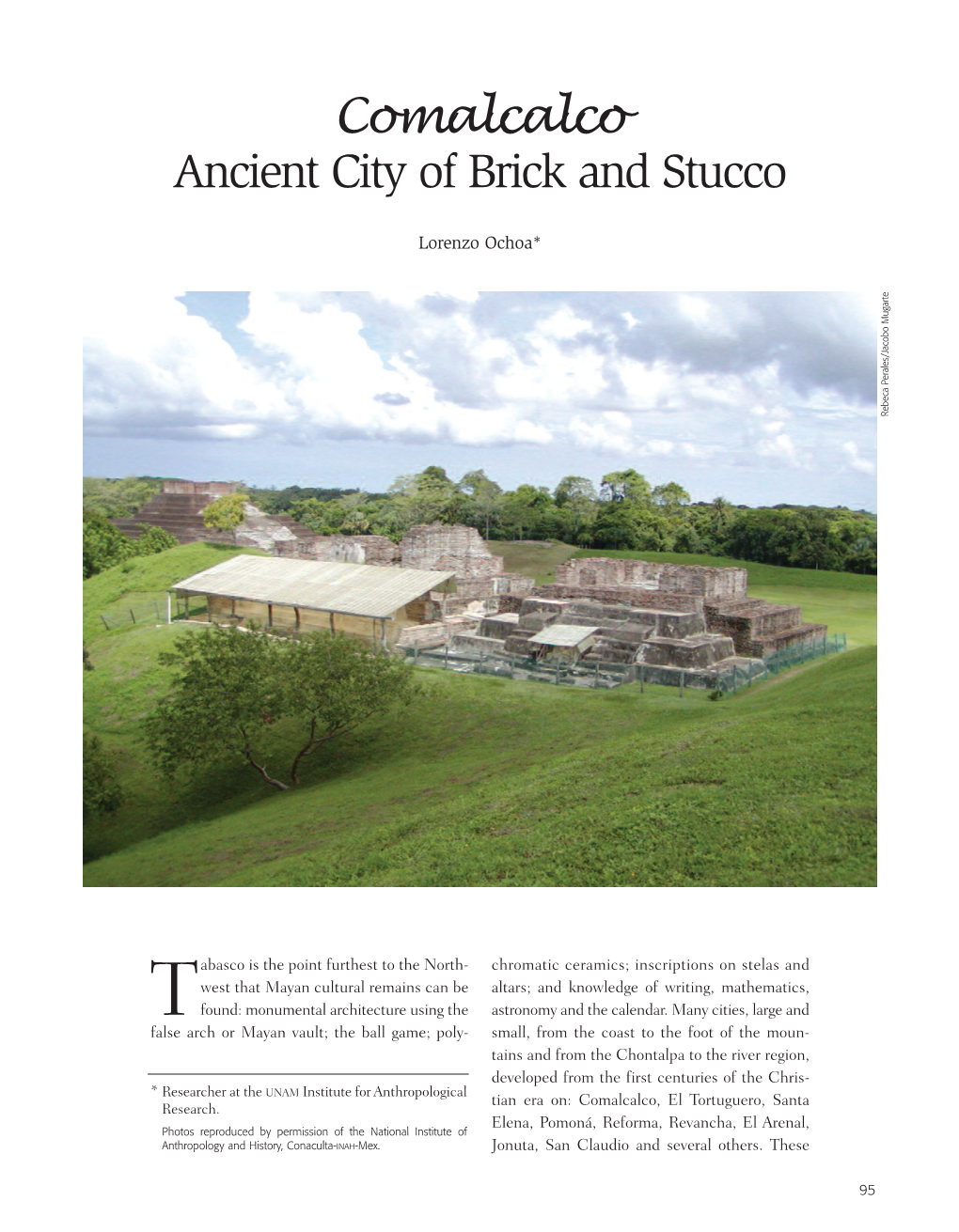 Comalcalco Ancient City of Brick and Stucco