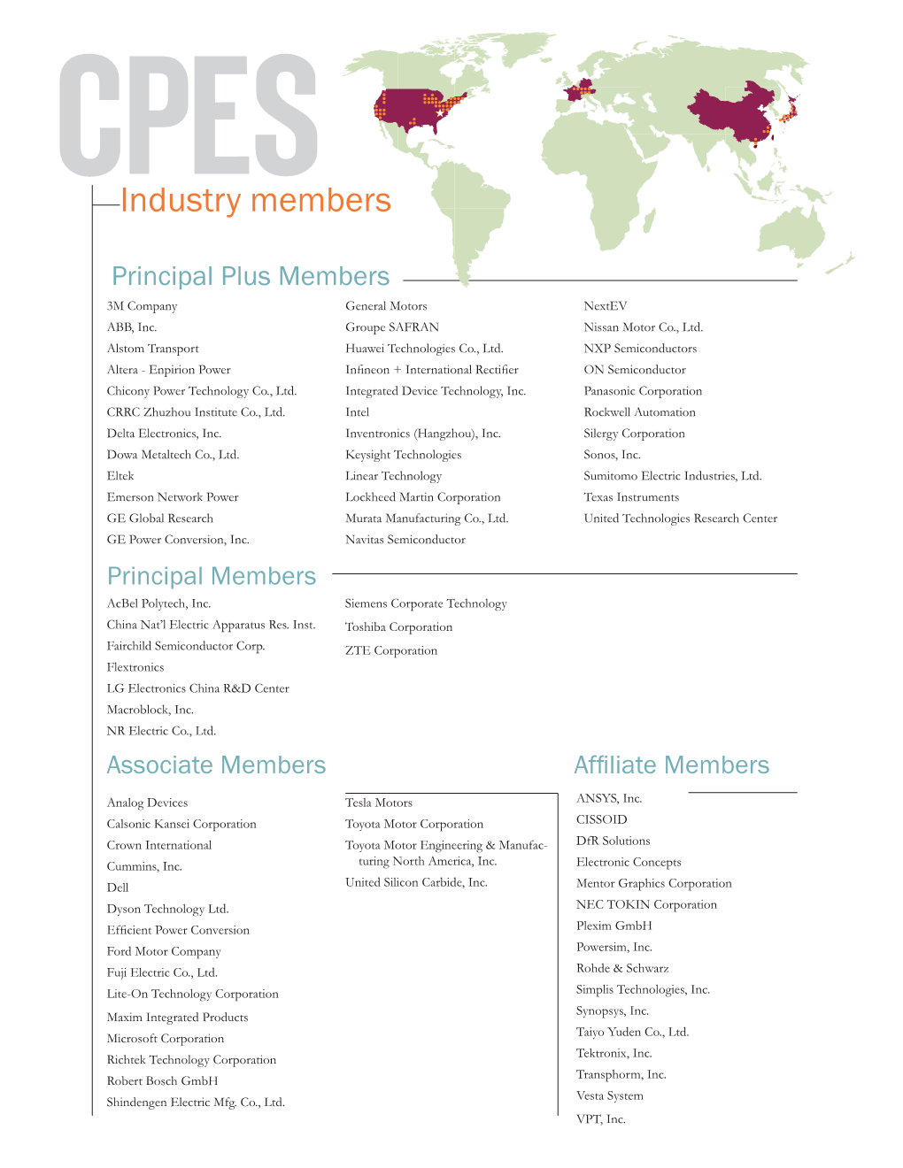 Industry Members