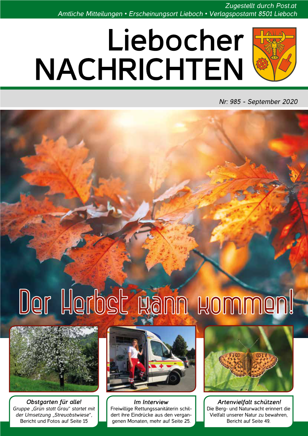 Der Herbst Kann Kommen!