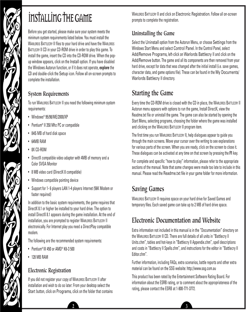 Warlords Ll PC Manual.Qx 2/7/02 12:42 PM Page 2