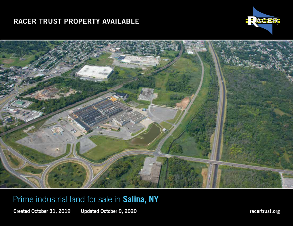 Prime Industrial Land for Sale in Salina, NY