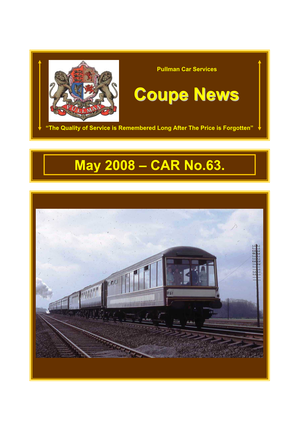 Coupe News No: 63